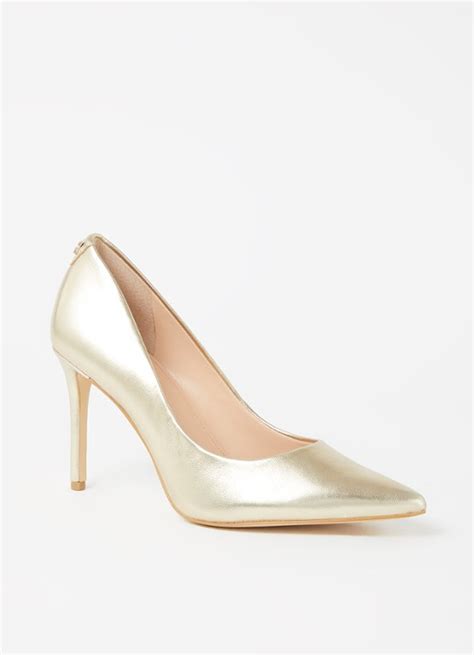 Gouden pumps • de Bijenkorf • Gratis retourneren.